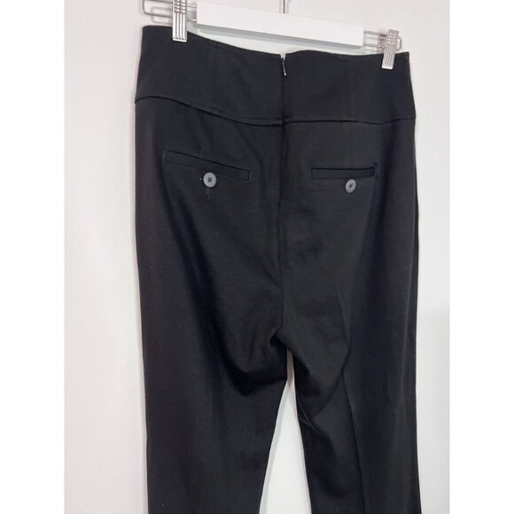 Cabi Camden Black Wide Leg Trousers Pants #3392L Size 10 - Picture 5 of 8